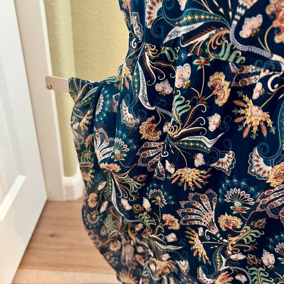 🌸 Lara G. Made in Italy Floral Sleeveless Maxi Dress – Size XL - Picture 2 of 7